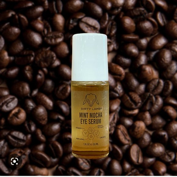 NWT 🛍 The Dirty Lamb Mint Mocha Eye Serum - Picture 2 of 5